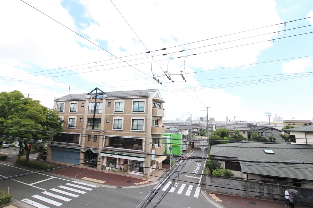 【JR芦屋駅・阪神打出駅】バルコニーからの眺望です。
