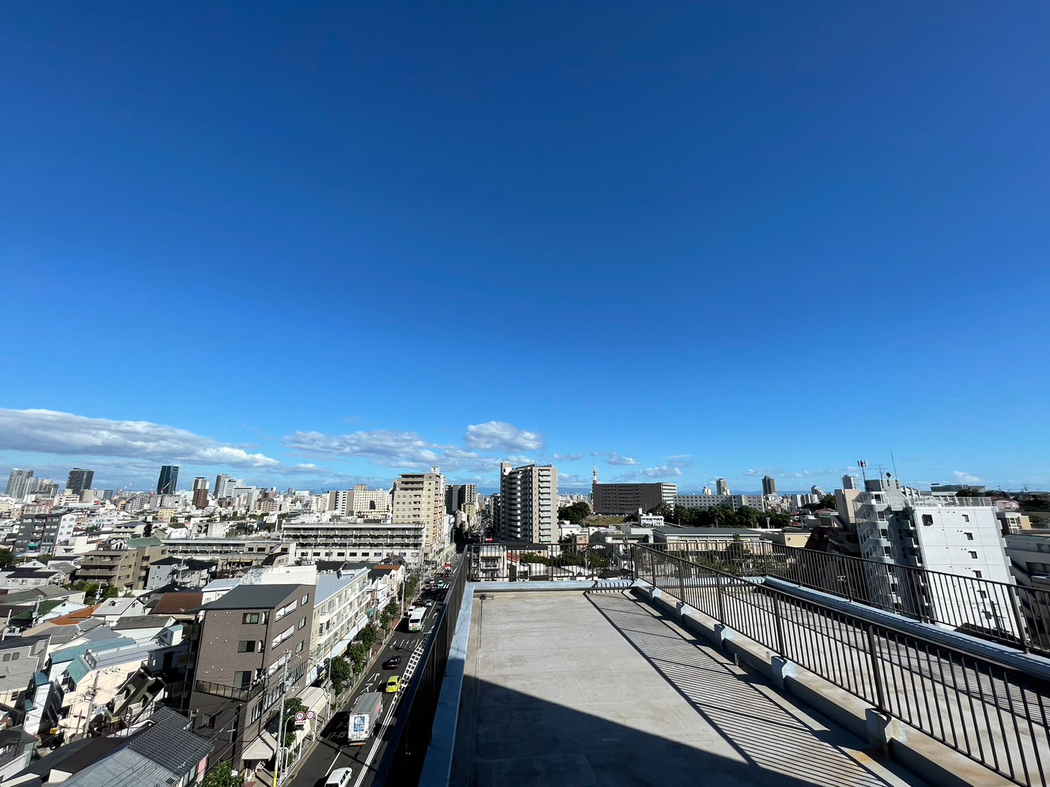 【湊川公園駅】最上階ワンフロア・屋上ルーフバルコニーで神戸を一望しながらティータイム♪